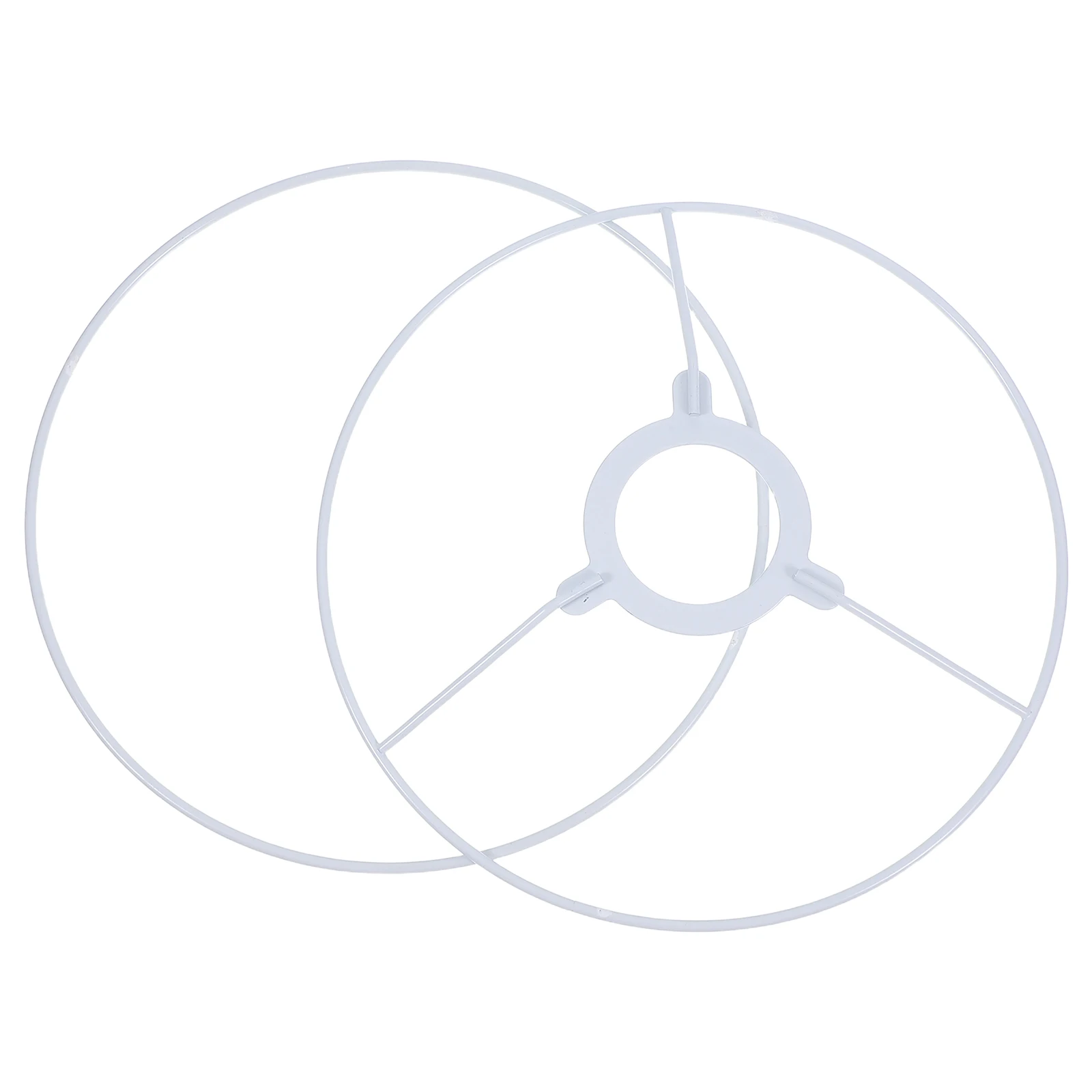 

1 Set Diy Lampshade Ring Frame Wire For Drum Lampshade Making Kit Durable Iron Floor Table Wall Light Shade Holder Adapter With
