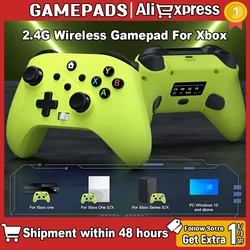 2.4G Wireless Gamepad For Xbox One Series X/S/PC/IOS//Steam 6 Axis Gyro Turbo Function Game Consoles XBOX Controller Joystick