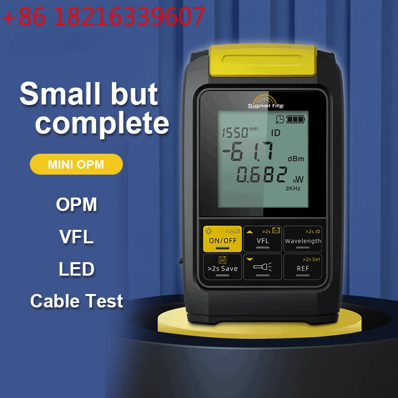 YAO Signal Fire ZS-20C-V20 Optical Power Meter Visual Fault Locator  Fiber Optic Ftth Tool Kit  Handheld Opm 100% Quality Check
