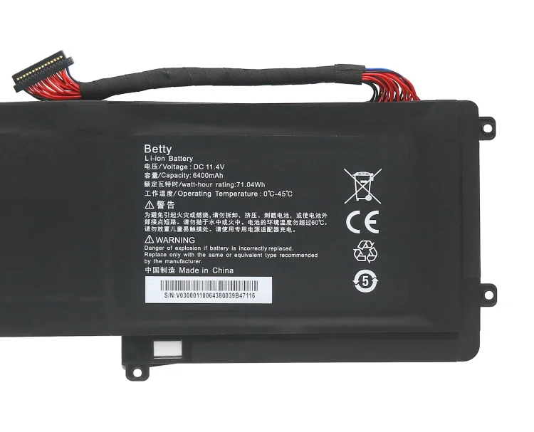 Laptop Battery RZ09-0116 RZ09-0102 RZ09-0130 For Blade 2014 RZ09-01301E20 RZ09-01161E31 Series Notebook 11.1V/71.04Wh/6400mAh