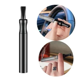 Creative Smokeless Cigarette Holder with Ashtray for Driver, Portable Alloy Smoking Pipe, Hand-held Ashtray for Home Office