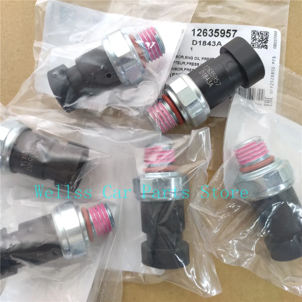 10PCS 12635957 D1843A 12611588 12576388 12570964 12579946 Engine Oil Pressure Sensor Switch for Buick Chevrolet GMC Cadillac