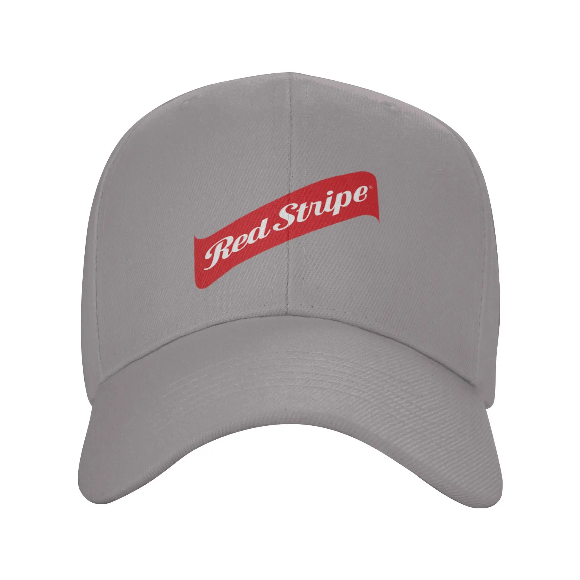 Hot Sale Red Stripe Baseball Cap  Relaxed Fit Luxury Woman Cap  Flea Market Luxury Woman Cap