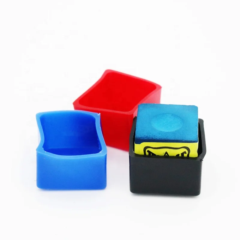 Hot Selling Rubber Billiard Chalk Holder For Snooker Pool Cue Accessory