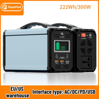 FlashFish Outdoor Power Supply G300  300W Portable Energy Storage Power Supply 110V-220V Live Camping