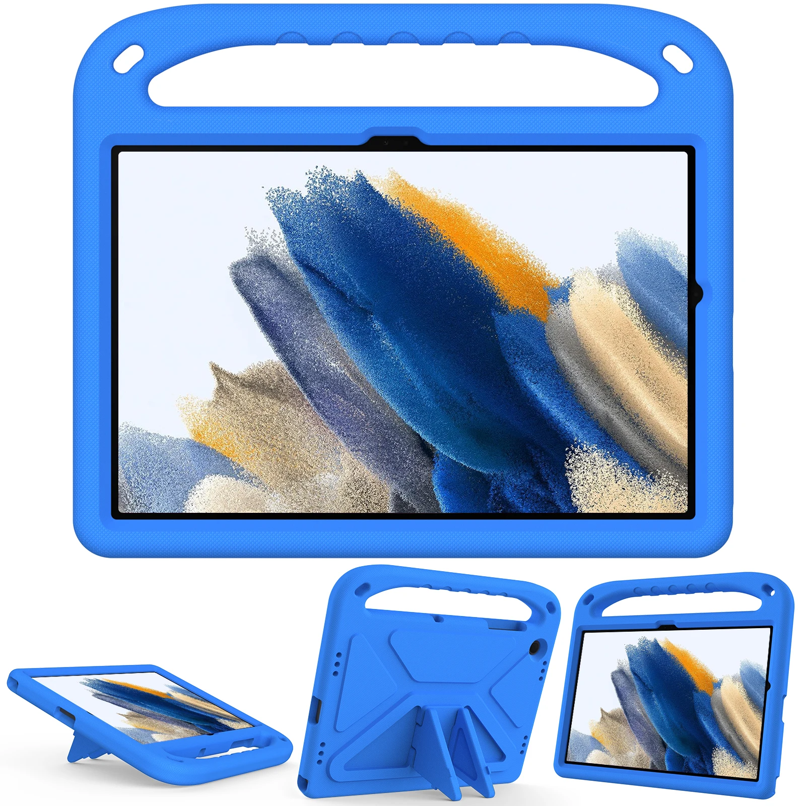 

Мягкий чехол из ЭВА для Samsung Galaxy Tab A9 Plus 10, 0 X216B X218U 11 дюймов, детский чехол, противоударный чехол с ручным держателем