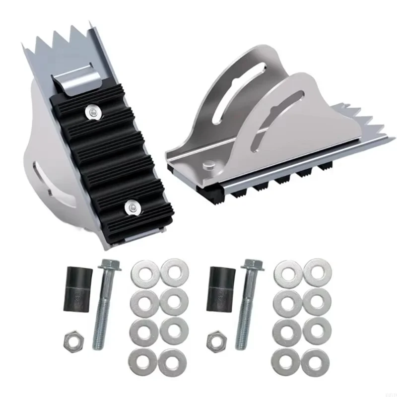 

For Professional Use For D1200 D1300 D1700 D1800 2 Set 26-2 Adjustable Ladders Anti-Slip Pads Telescoping Feet-AT36