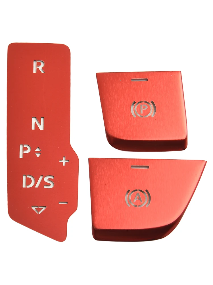 Q5 Gear Shift Sticker Center Console Trim Upscale Look Vehicle Decoration Aluminum Material Manual Measurement Deviation