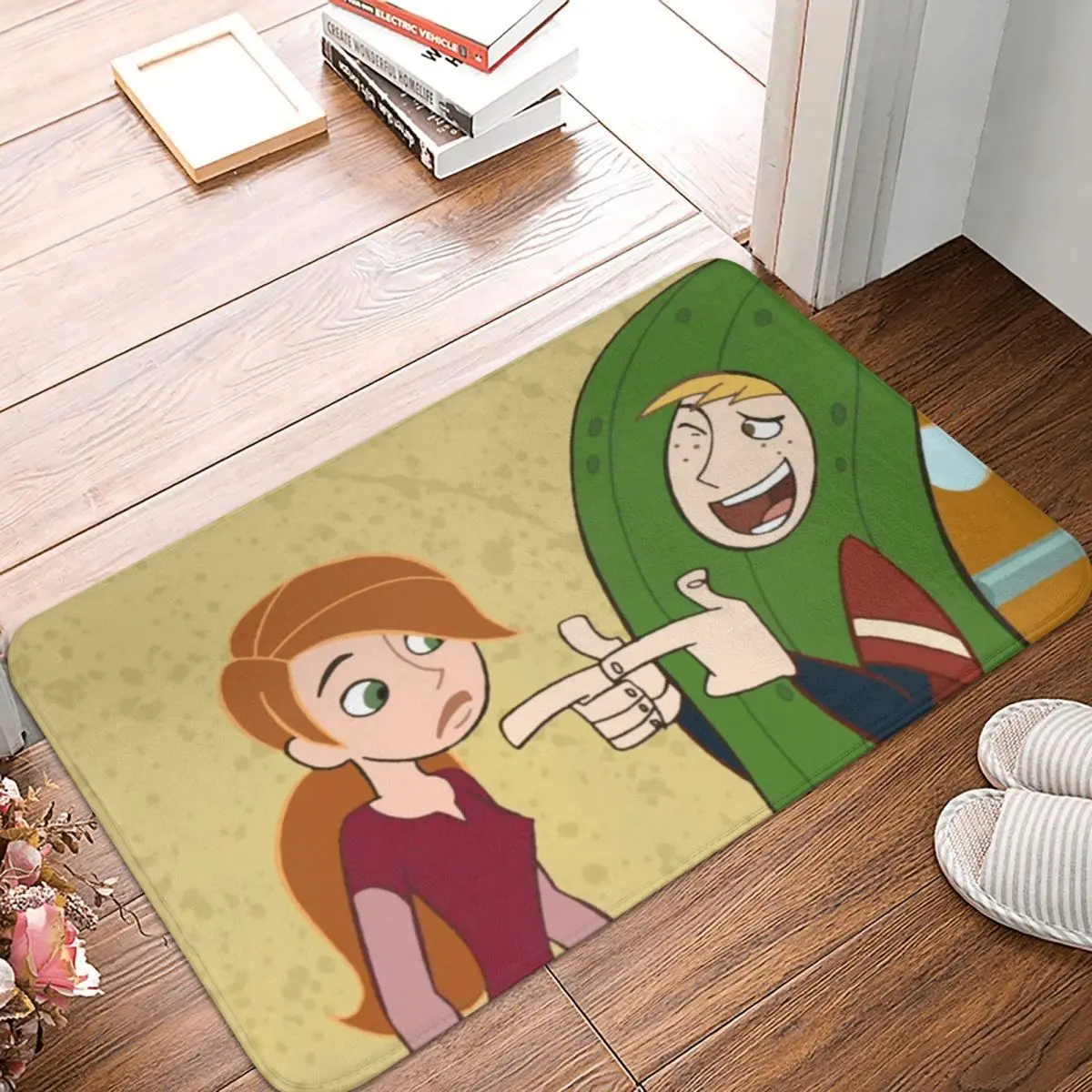 Interesting Outfit Anti-Slip Doormat Living Room MatKim Possible Balcony Carpet Entrance Door Rug Bedroom Decorative