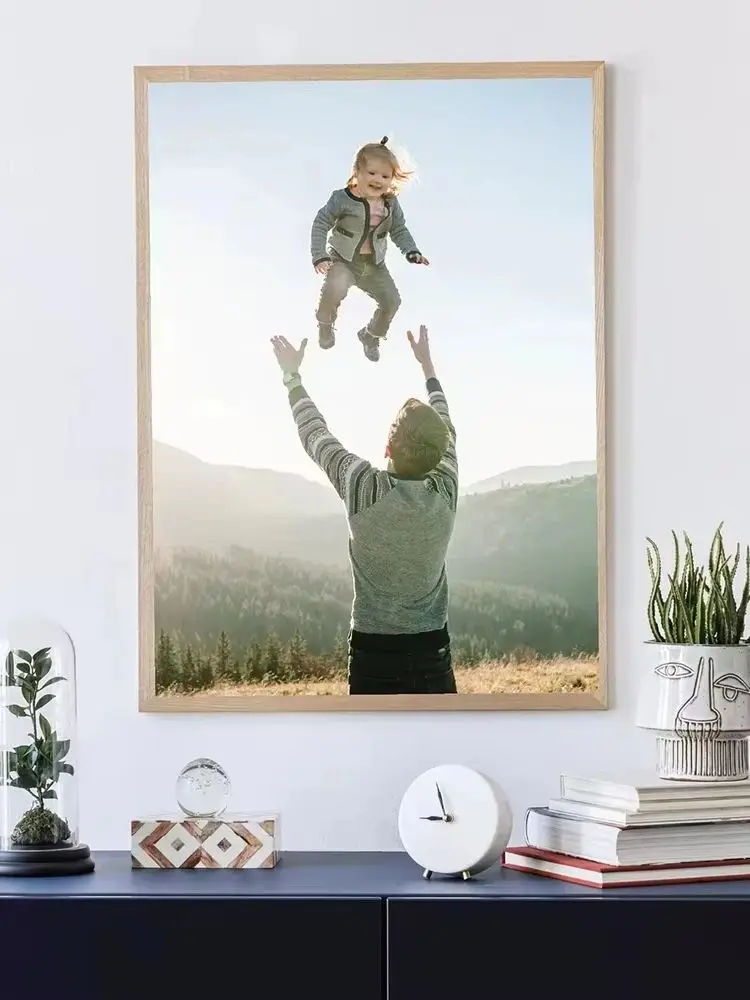 Custom Print Canvas Poster Anime Game Poster Painting By Your Photo Personal Gift Customize Figure Animal Pets Home Decor