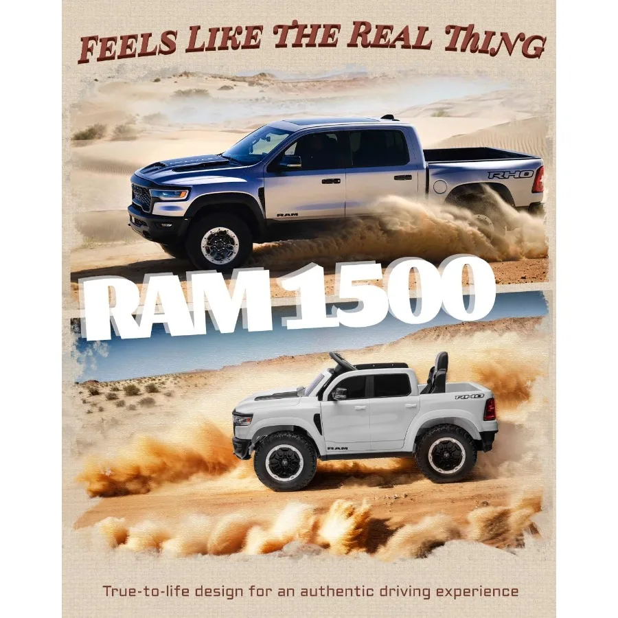 ركوب الأطفال المرخص 12 فولت على شاحنة، ركوب الأطفال الصغار على ألعاب مع جهاز تحكم عن بعد، مركبات كهربائية للأطفال مع مساحة تخزين سرير الشاحنة، Sm #2