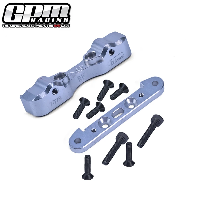 Soporte de suspensión inferior trasera de aluminio GPM 7075 para Kraton Outcast 8S EXB ARRMA