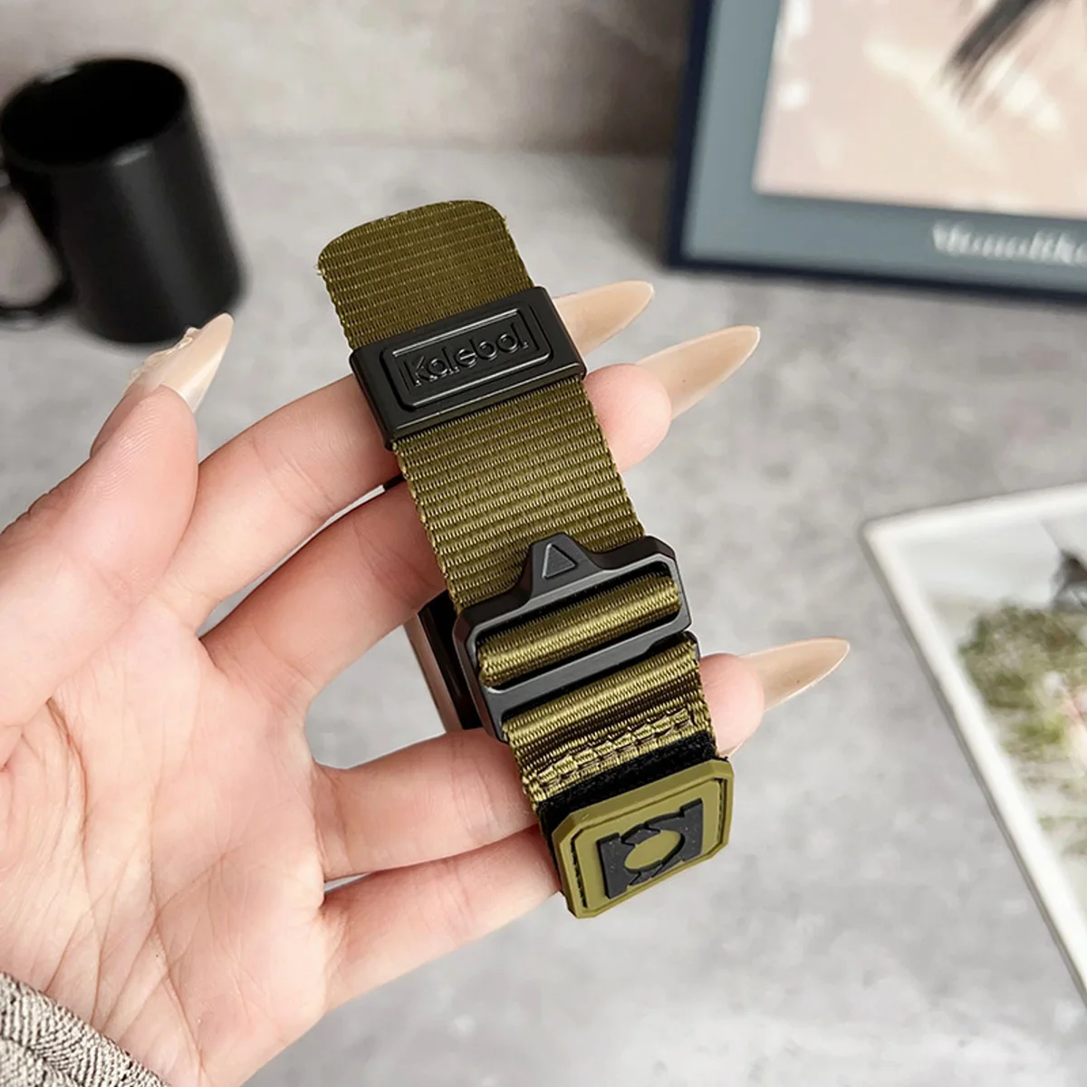 Cinturino sportivo all'aria aperta per Samsung Galaxy Watch 8 Classic 8 44mm 40mm Braccialetti per Galaxy Watch 8 Bracciale cinturino in nylon