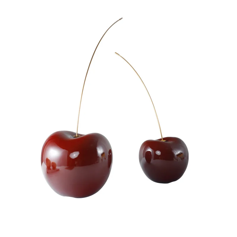 Simple cherry display model house sales hall European light luxury ornaments