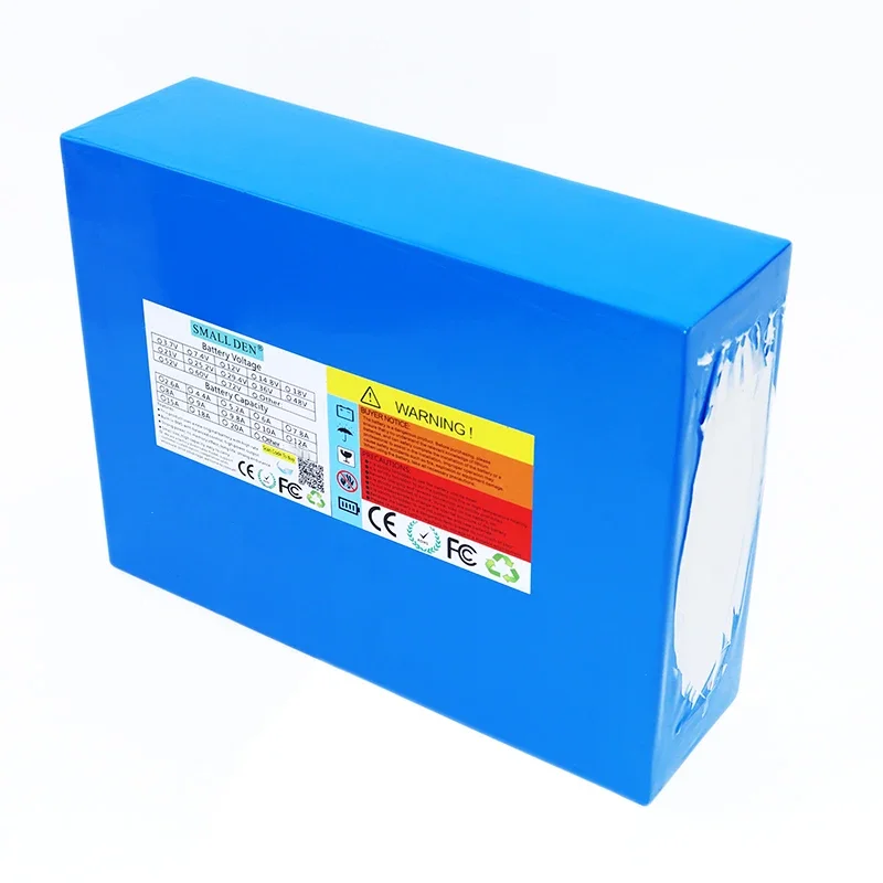 Nuevo paquete de batería de litio 48V 30Ah 18650, batería Clase A con 30A BMS y batería de alta potencia de 1500W + cargador de 54,6 V 2A 3A 5A