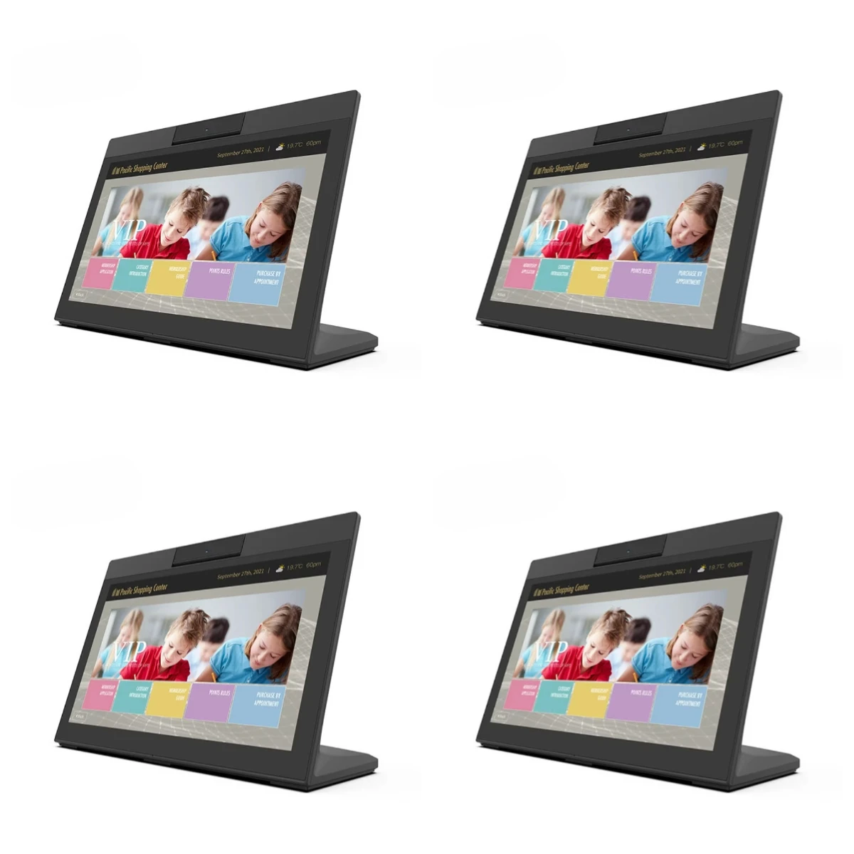 WL1418T 10-Inch Industrial Android Rugged Tablet with 2GB Memory for Business Use 14 Inch Universal Android Poe