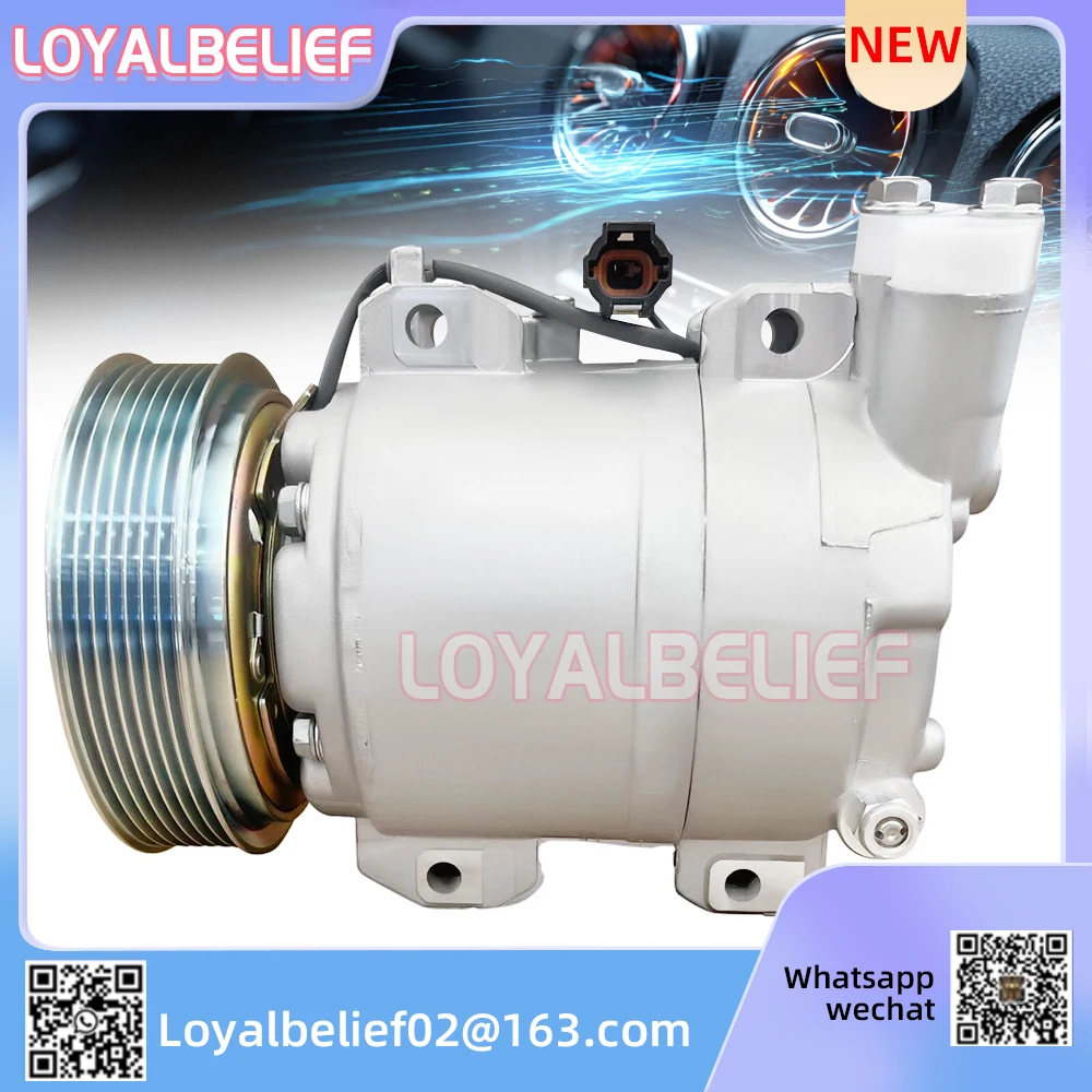 

Компрессор переменного тока DKS17CH и сцепление для Nissan Urvan 92600VZ00B 92600VZ00A 5060123040 5060123040 92600-VZ20P 92600VZ20P 7PK