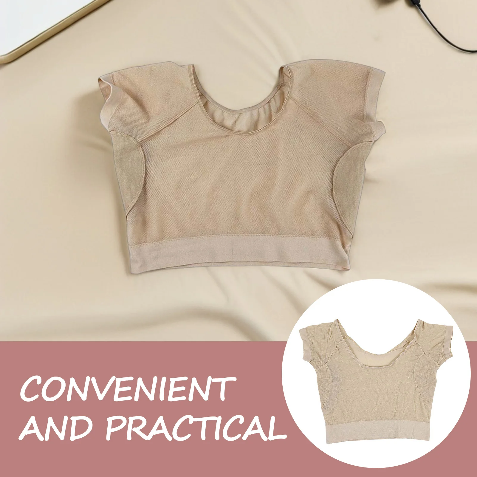 سترة مريحة تحت الإبط للعرق للنساء للإبط للصيف والأنشطة الخارجية والركض والجري #5