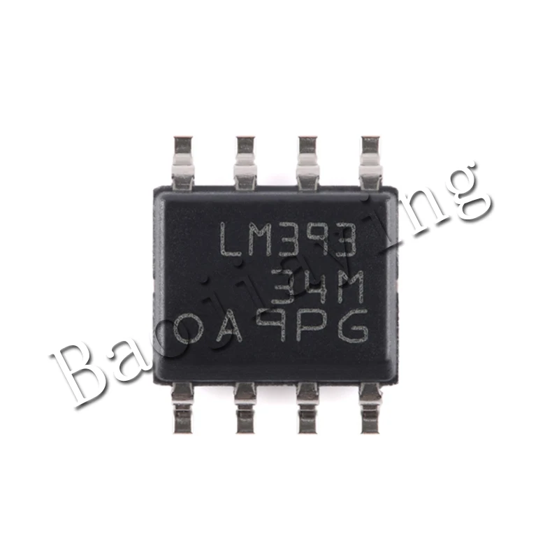 20PCS/Lot LM393 LM393DR MSOP8 For Dual voltage comparator IC Chip
