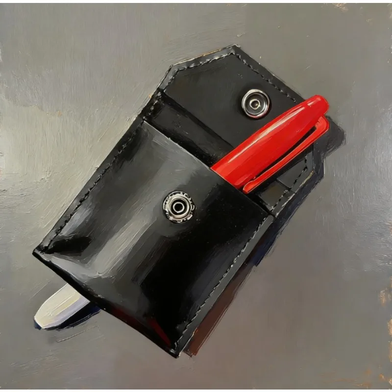 

FPS Coin Wallet Handmade Leather Coin Purse – Close-Up Magic Trick Illusion Gimmick Accessory for Magicians