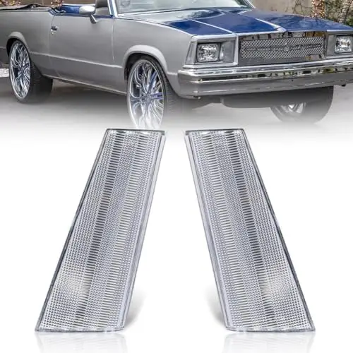 

Корпус переднего габаритного фонаря для GMC Caballero и Chevy Malibu/El Camino 1978-1979 годов выпуска - прозрачный, DOT, IP67