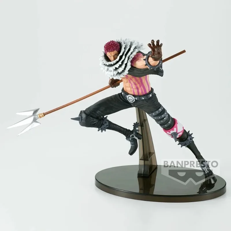En Stock Original Banpresto One Piece BWFC Charlotte Katakuri figura de Anime juguetes colección de regalo modelo adornos WBS