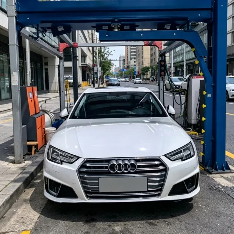 Hot Sale 360 Full Automatic Electric Car Wash Machine with High Pressure Touchless Washing Automatic Dryer for Cars