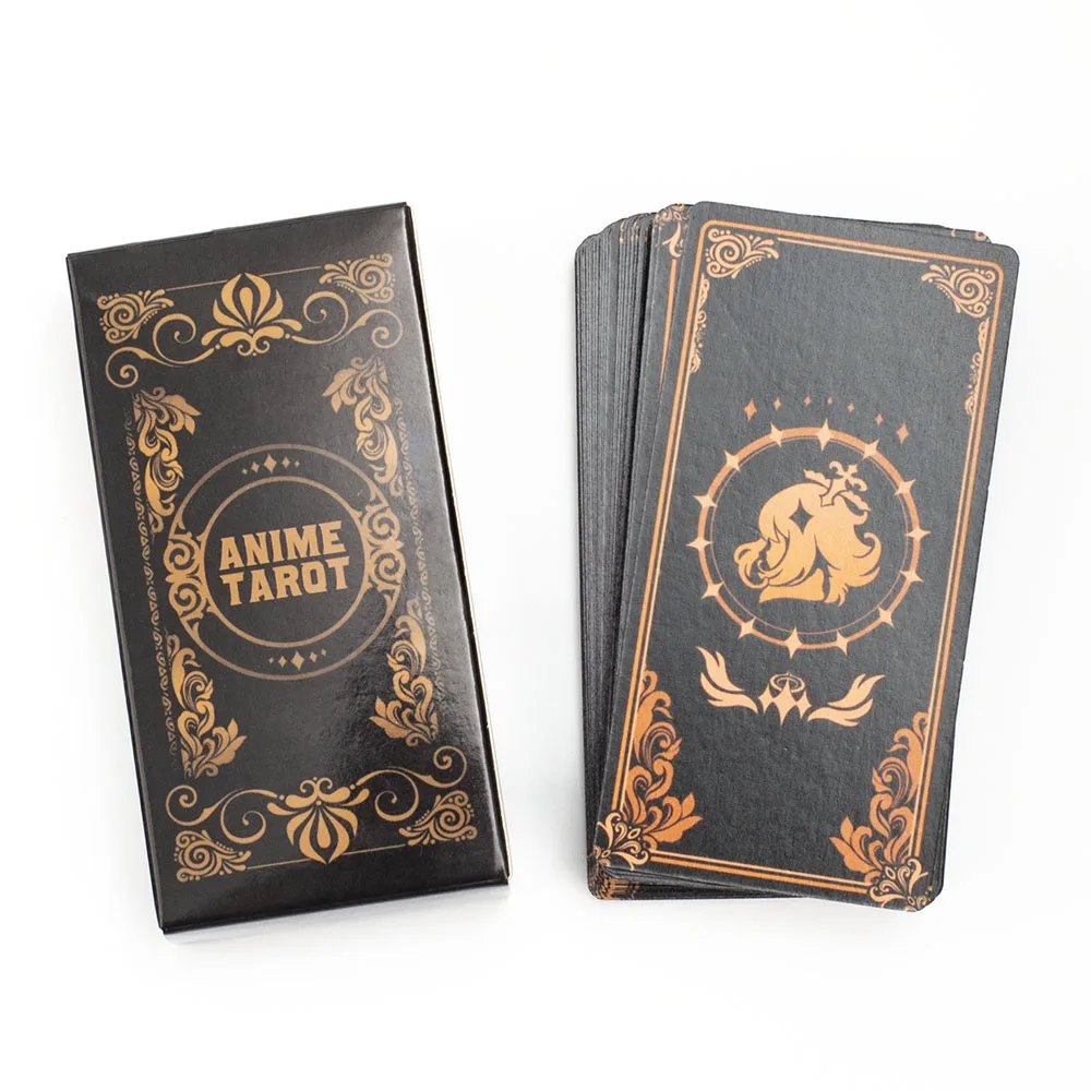 Anime Tarot 78pcs Fortune Telling Card Game English Version 10.3