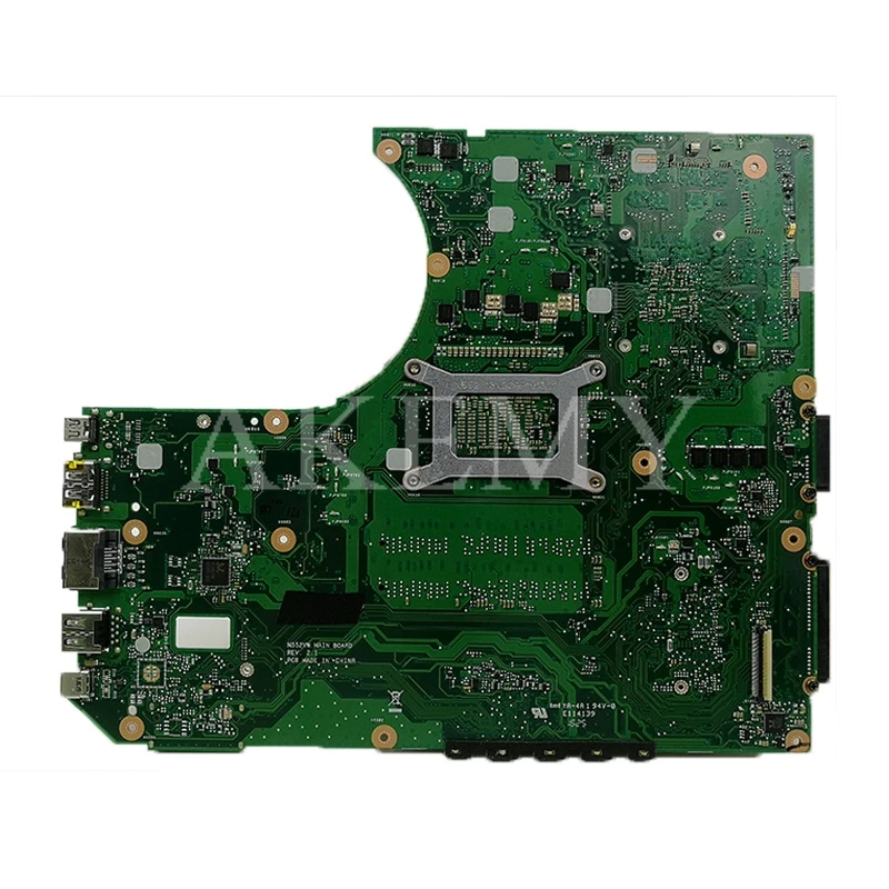 สําหรับ ASUS ประสิทธิภาพสูงเมนบอร์ด N552V แล็ปท็อป N552 N552VW CPU i3 i5 i7 GTX950M 100% ทดสอบ