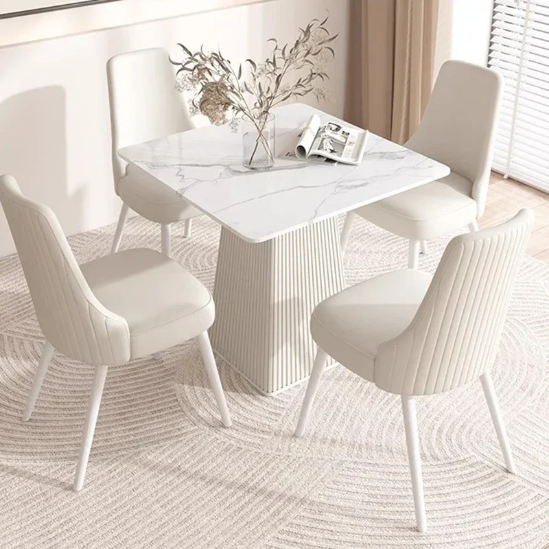 Mesa De Comedor De mármol Pop Mahjong, consola De café, balcón nórdico, mesa De Comedor ahorradora De espacio, Bistro, Juegos De Comedor, muebles De salón