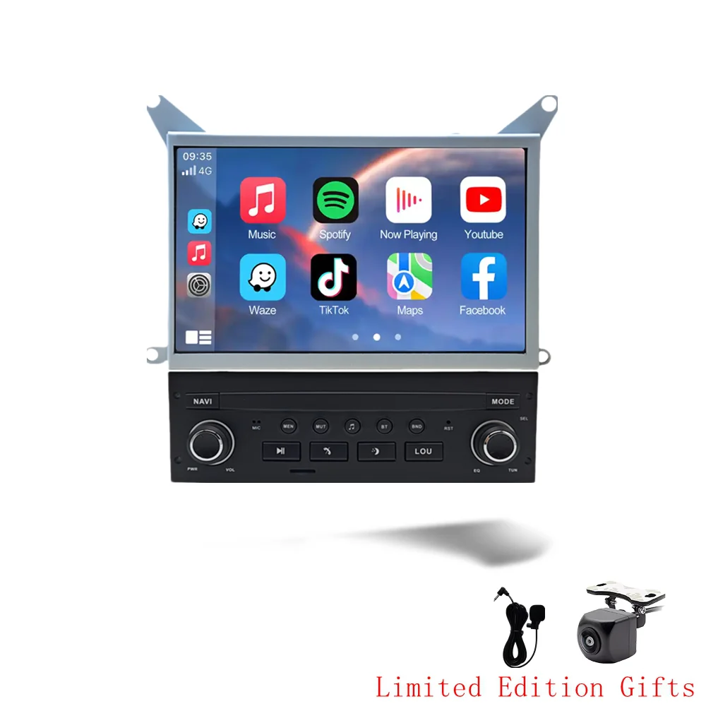 Android 13 CarPlay シトロエン C4 ピカソ 7インチ 1DIN