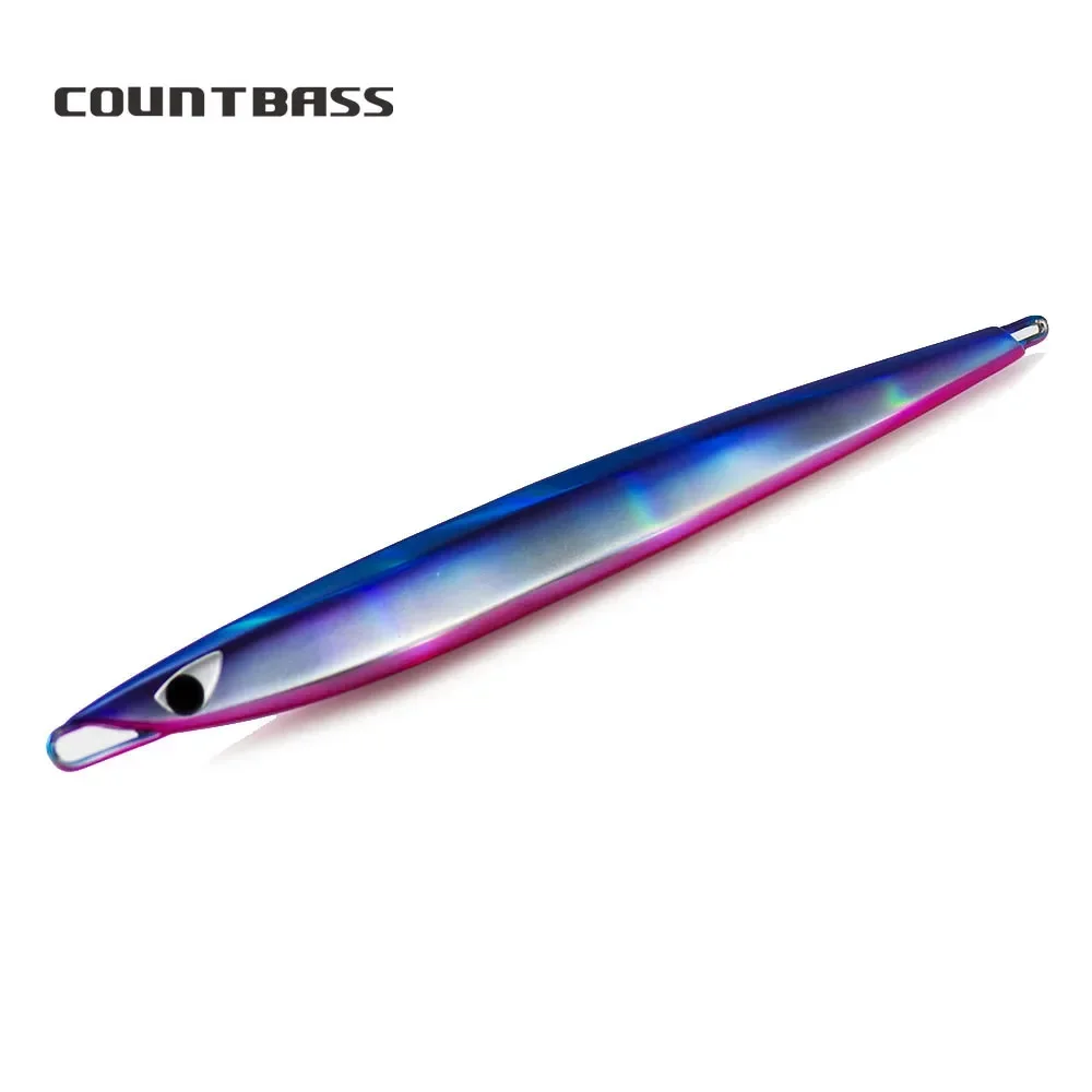 

COUNTBASS 80g 110g 130g 150g 175g Deep Sea Jigging Lures, Japanese Metal Fishing Baits, Pesca Snapper Fast Fall