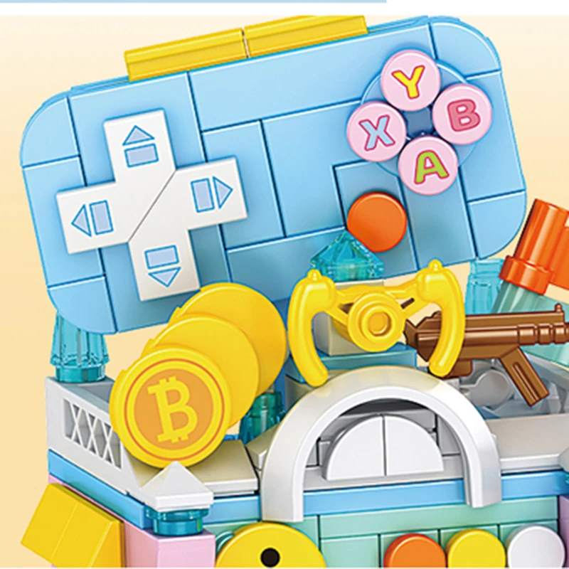 Street View Stad Architectuur Bouwstenen Koffie Ijs Game Store Model Kit Meisjes Bakstenen Kinderen Speelgoed Kerstcadeau