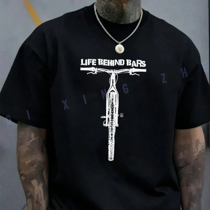 

Funny Cyclist Bike Bicycle MTB BMX Racer Road T-shirt Cotton O-neck Short Sleeve Moto T Shirt Fashion Hip Hop Tshirt