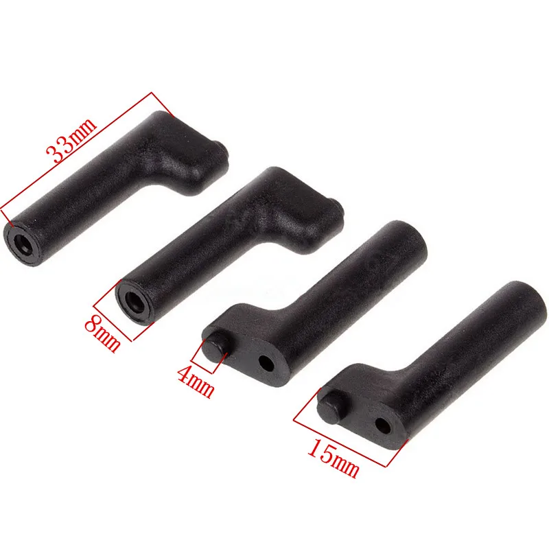 4Pcs HSP 02046 Radio Tray Post A For 1/10 4WD RC Model Remote Control Car Spare Parts