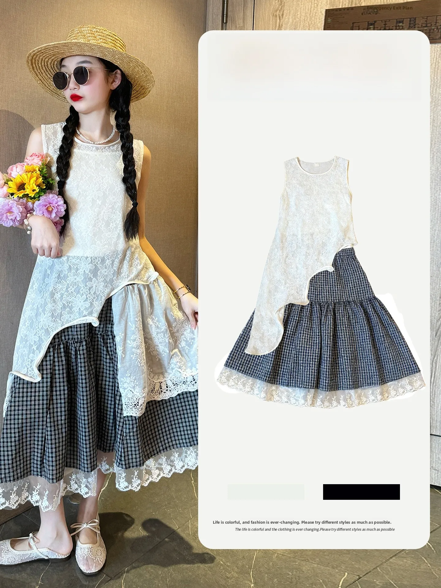 completo-tre-pezzi-estivo-per-ragazze-con-bordo-in-pizzo-stile-coreano-gonna-midi-a-vita-alta-per-bambine-grandi-gonna-a-strati-senza-maniche-lavabile-in-lavatrice