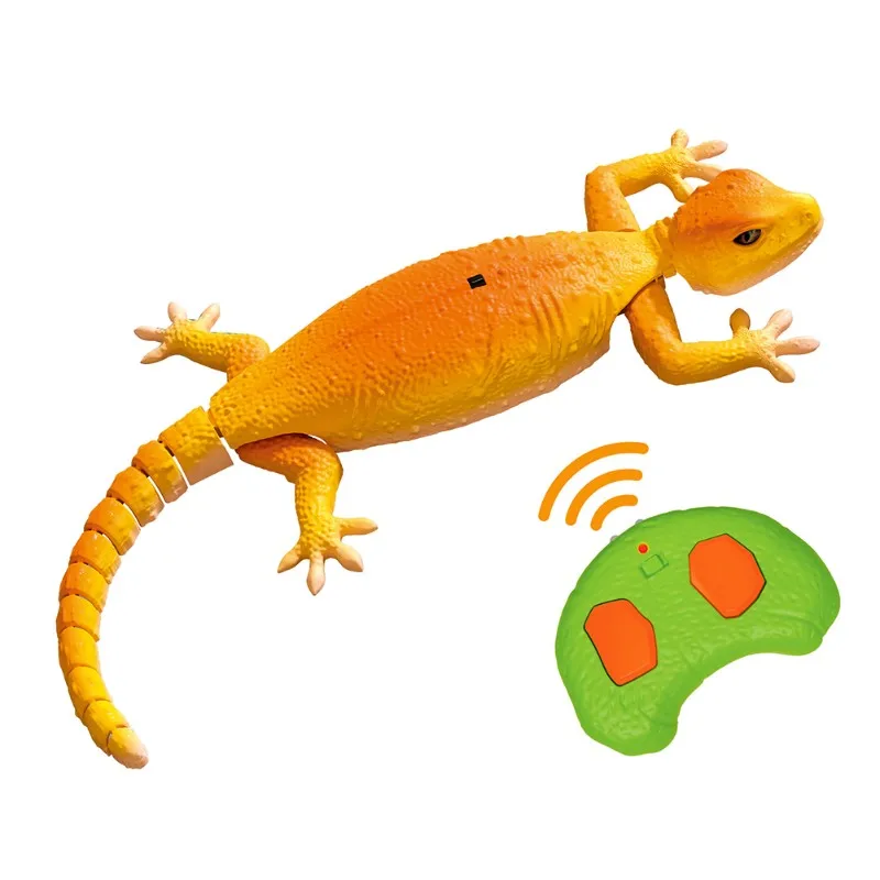 MACH-RC Gecko sobre orugas de pared, Robot de Control remoto recargable para niños, broma de práctica divertida para escalada en pared para niños y niñas