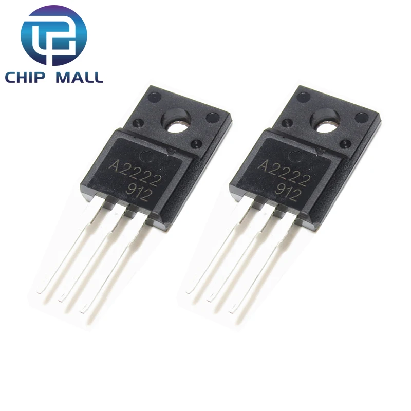 10PCS 2SA2222 2SC6144 TO-220F A2222 C6144 TO-220 Each (5PCS A2222 +5PCS C6144 )