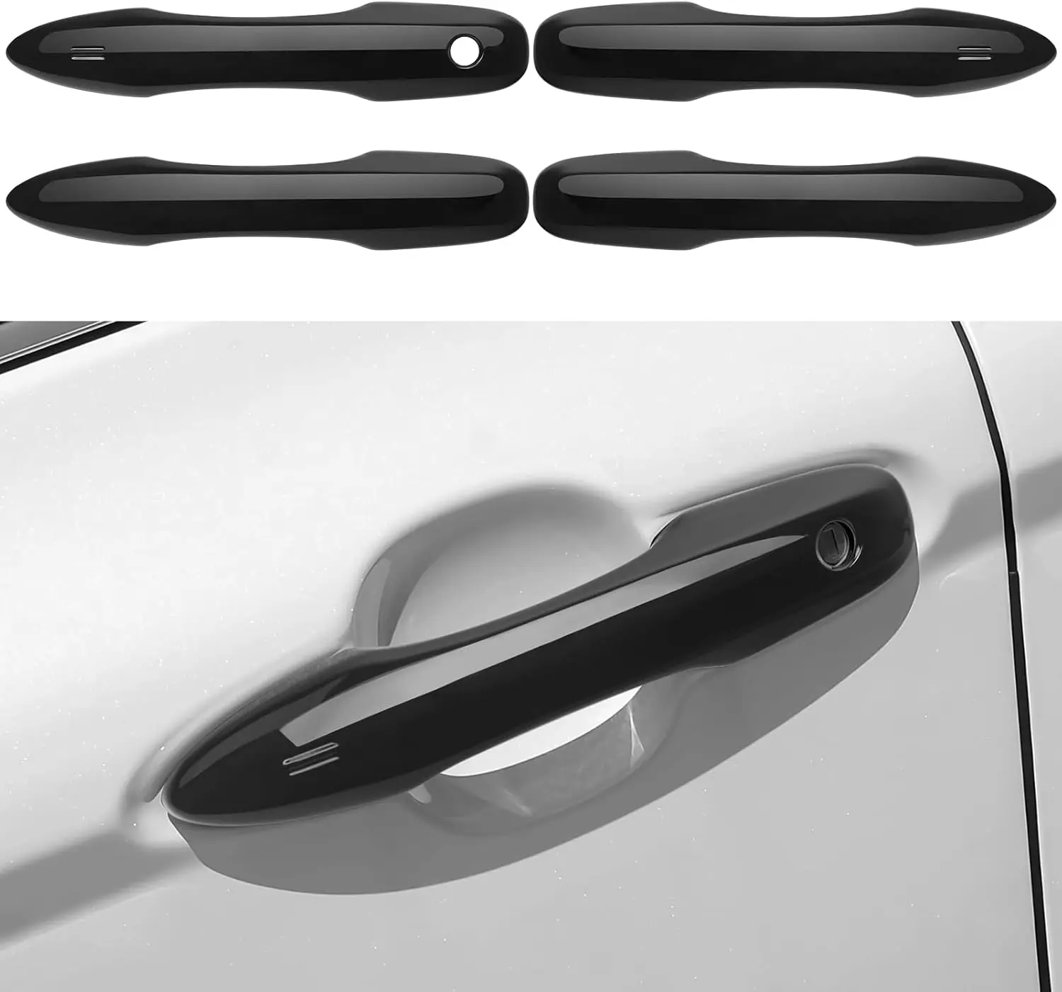 For Toyota 2018-2026 Camry & 2019-2026 Corolla & 2022-2026 Corolla Cross & 2016-2022  Car Door Handle Cover Protector
