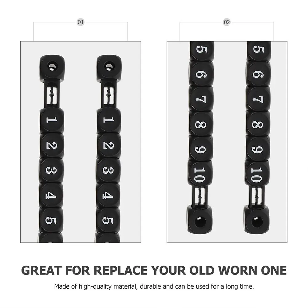 

Набор из 4 квадратных пластиковых счетных устройств для футбола и настольных игр, долговечные, компактные и портативные