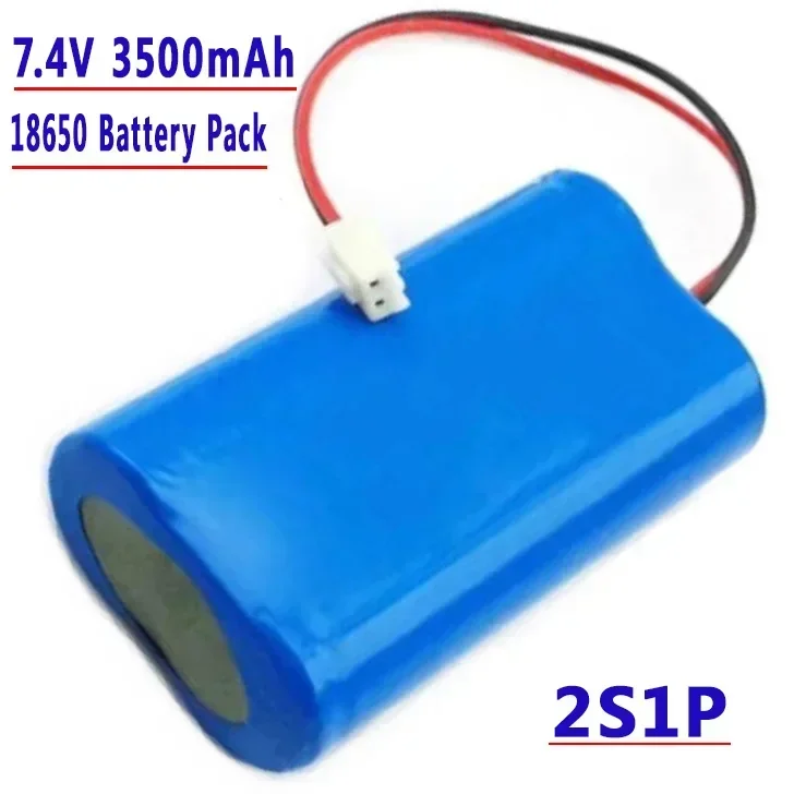 100% new. Rechargeable lithium battery amplifier, 7.4 V, 3500 MAH,  power supply  toy accessories, reinforced concrete, 2S1P.