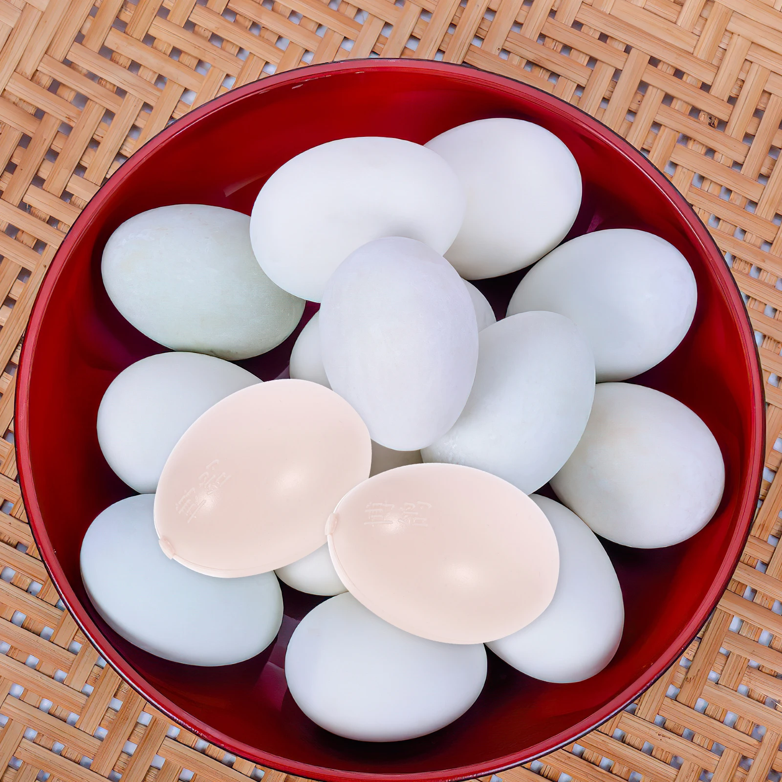 

10 Pcs Egg Playing Water-filled Fake Pigeon Eggs Decor Artificial Creative Where