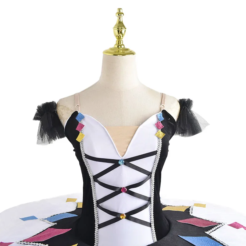 Ballet Tutu Skirt Ballet For Children's Swan Lake Costume Kids Belly Ballerina Party Ballet Dance Costumes For Girls