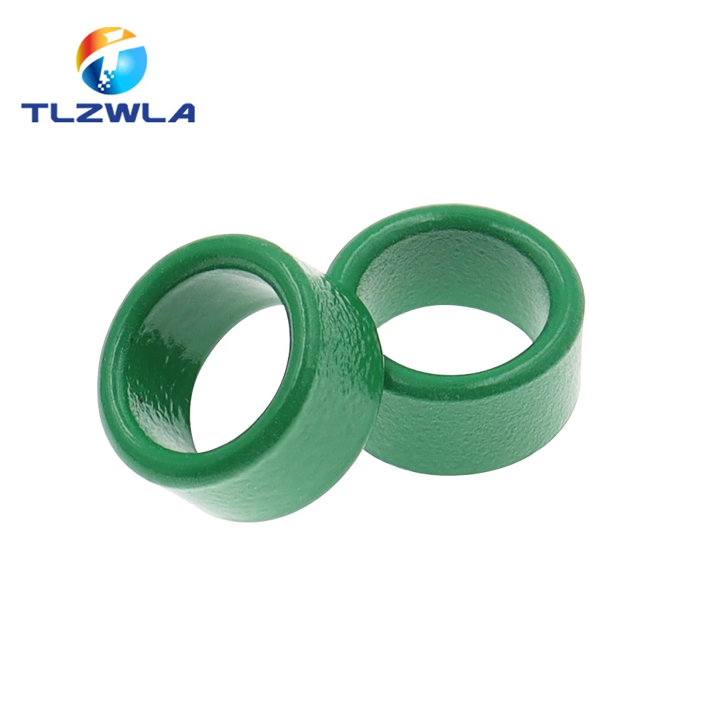 10PCS Green Magnetic Ring Ferrite Magnetic Ring 16*12*8 Anti-interference Core Filter Inductance Transformer Magnetic Ring