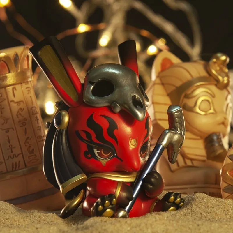 Aaru Garden Blind Box Kawaii Anime Mystery Box Figure Anubis Bastet Surprise Box Collection Model Doll Birthday Gift Decor