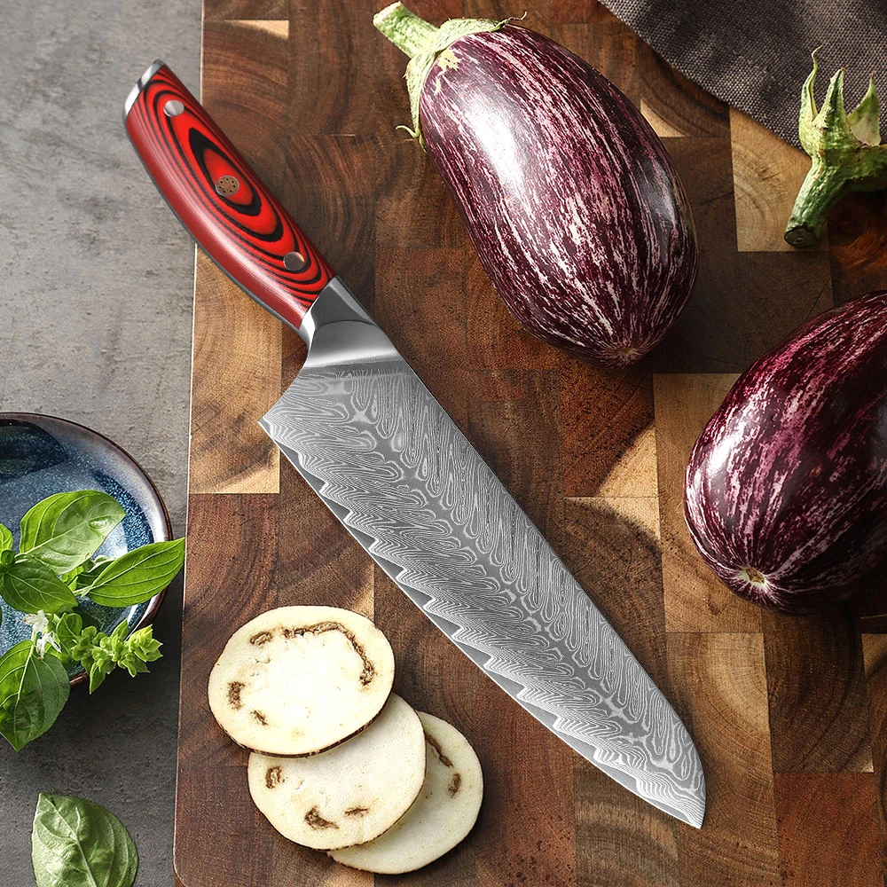 YIZEMA 8-inch Professional Chef Knife Japanese Damascus Steel Super Sharp Meat Slicing High Quality Kitchen Knives Cooking Tools