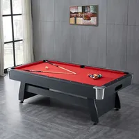 7ft 8ft 9ft Billiard Professional MDF Billiard Pool Tables with Full Accessory