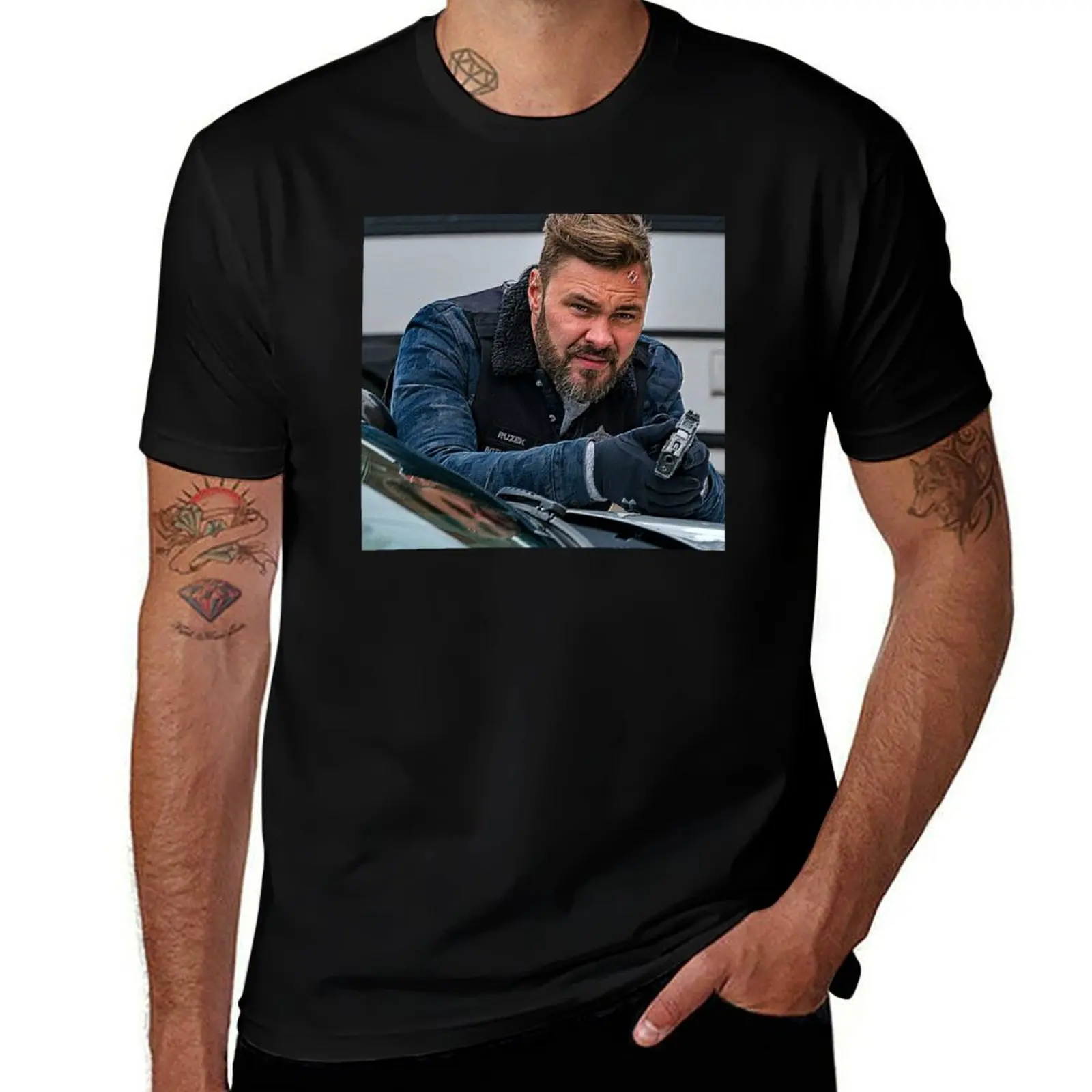 personalised man shirt t t tshirt shirts Adam T-Shirt funny man Ruzek