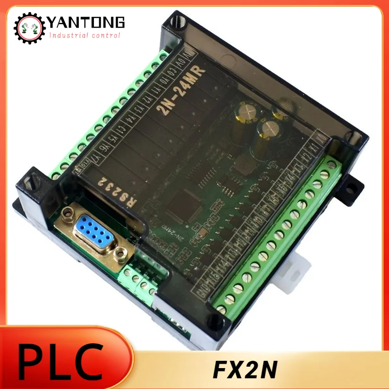 PLC Programmable Logic Controller Lndustrial Board Fx2n-10/14/20/24/32/mr/mt Serial Programmable Simple 2-channel Analog Input