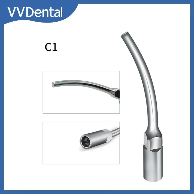 VVDental Ultrasonic Scaler Tip C1 Fit Endodontics Endo Perio Scaling Tips for EMS WOODPECKER UDS Endodontics Periodontics